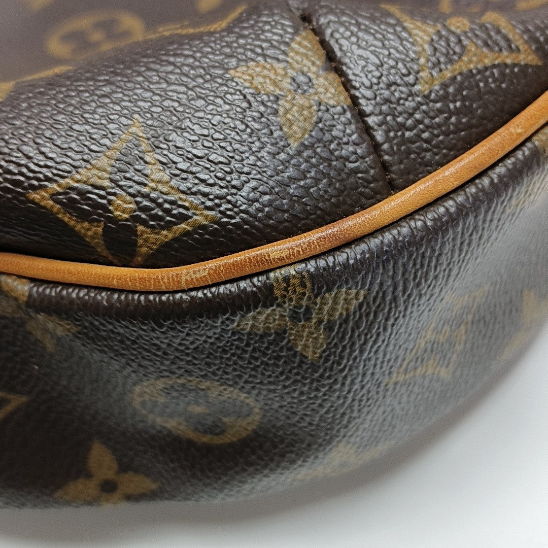 ODEON Monogram Coated Canvas Brown