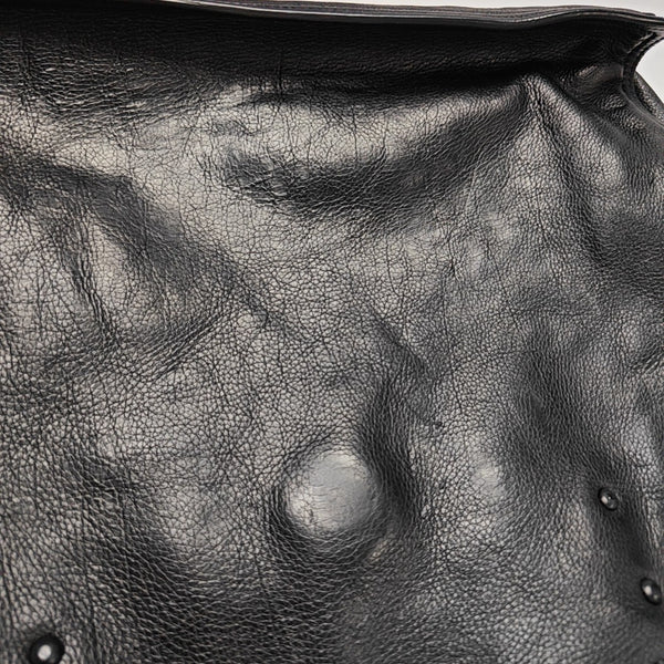 Etiquette Calfskin Black