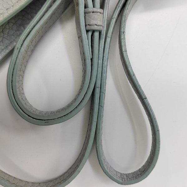 Calfskin Shoulder Bag Blue