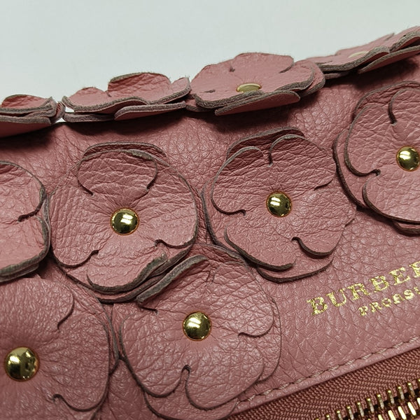 Leather Tote Bag Pink
