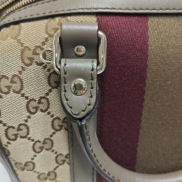 Boston Monogram Fabric Brown