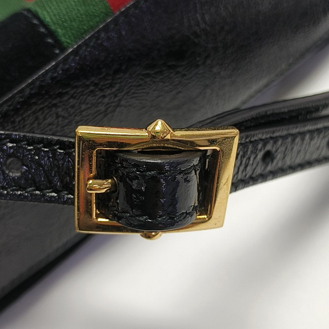 Ophidia Small Suede Black