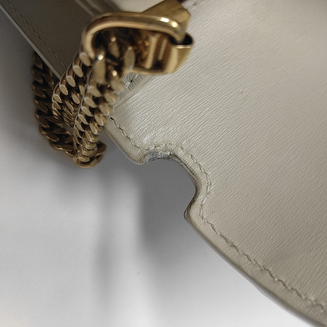 CASSANDRA Quilted Calfskin Gray