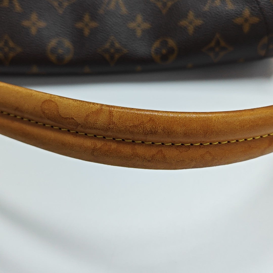 BEVERLY MM Monogram Coated Canvas Brown