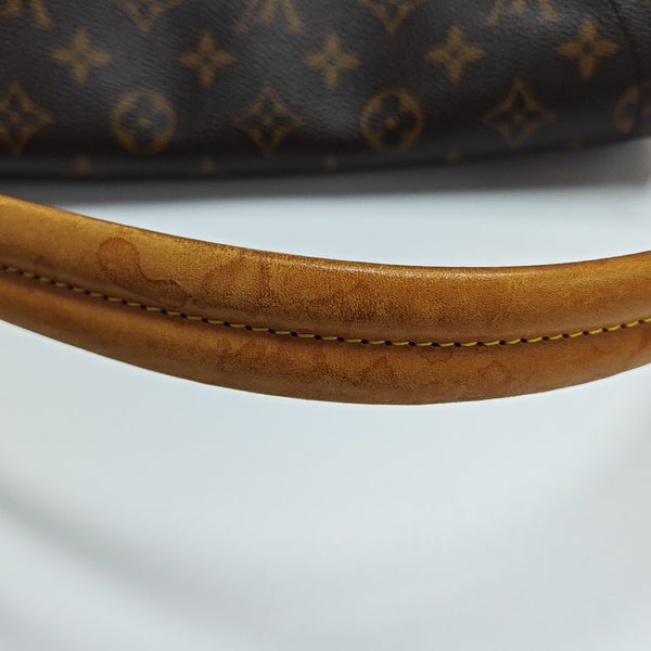 BEVERLY MM Monogram Coated Canvas Brown