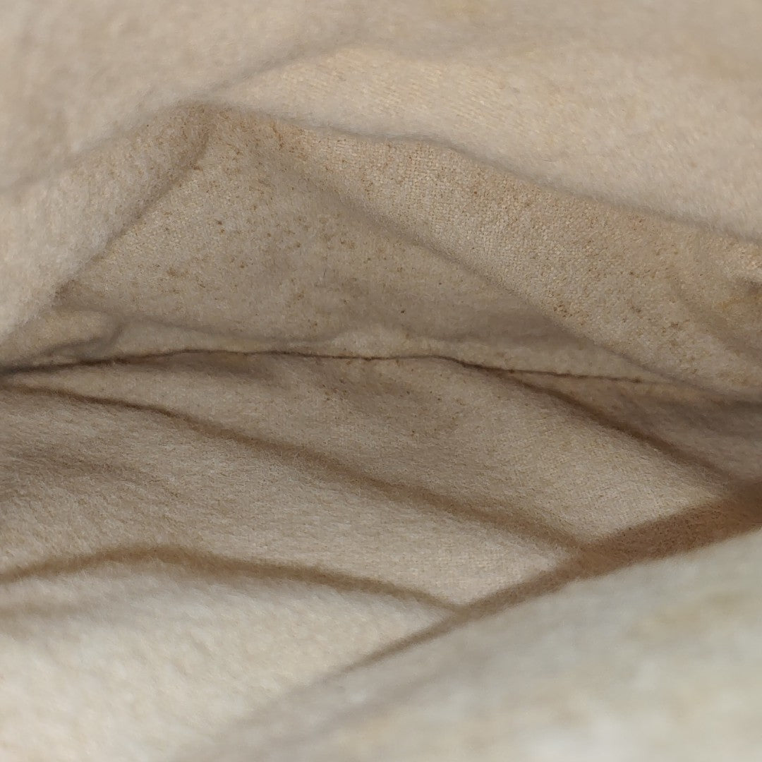 Monogram Coated Canvas Shoulder Bag Beige