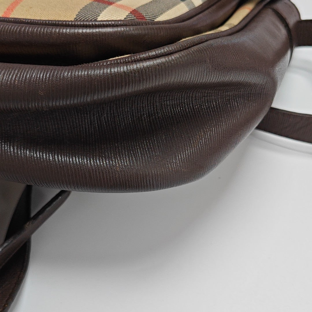 Canvas Shoulder Bag Beige