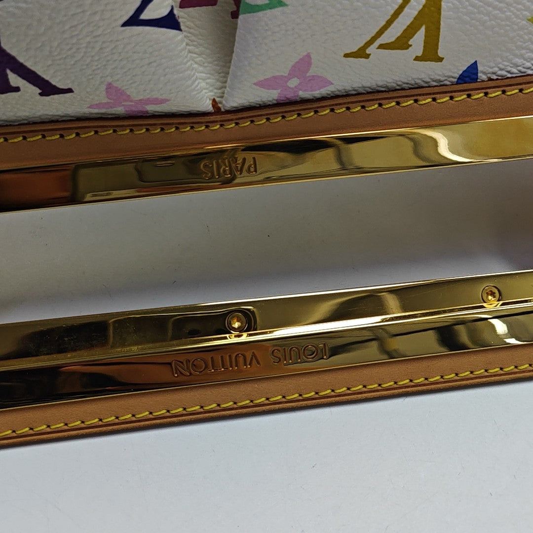 LV × TM JUDY Monogram Coated Canvas White