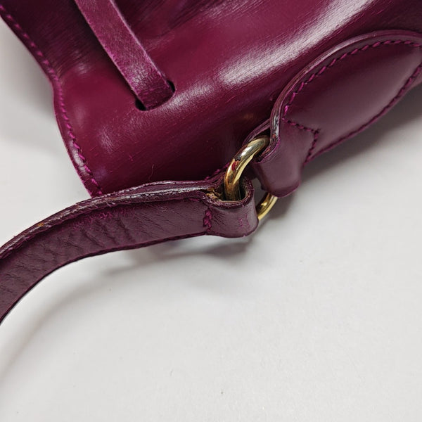Calfskin Bucket Bag Red