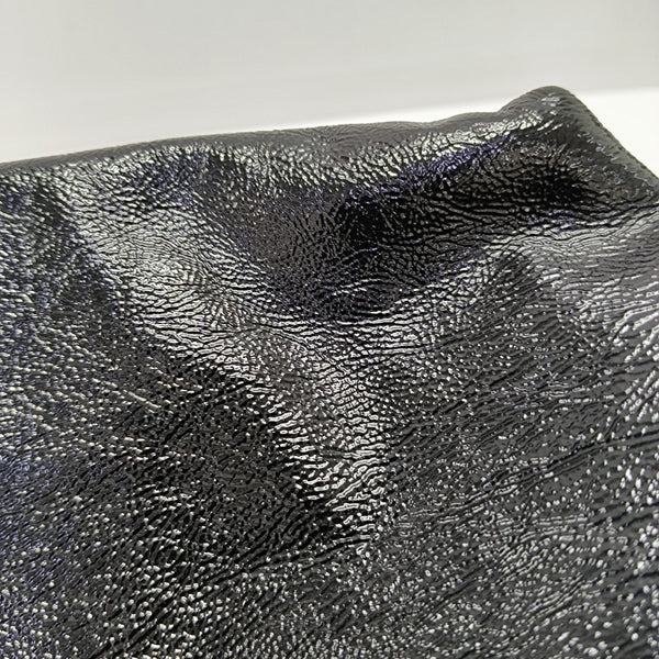 Soho Large Quilted Patent Leather Black