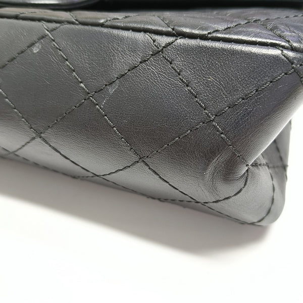 2.55 225 (small) Quilted Calfskin Black