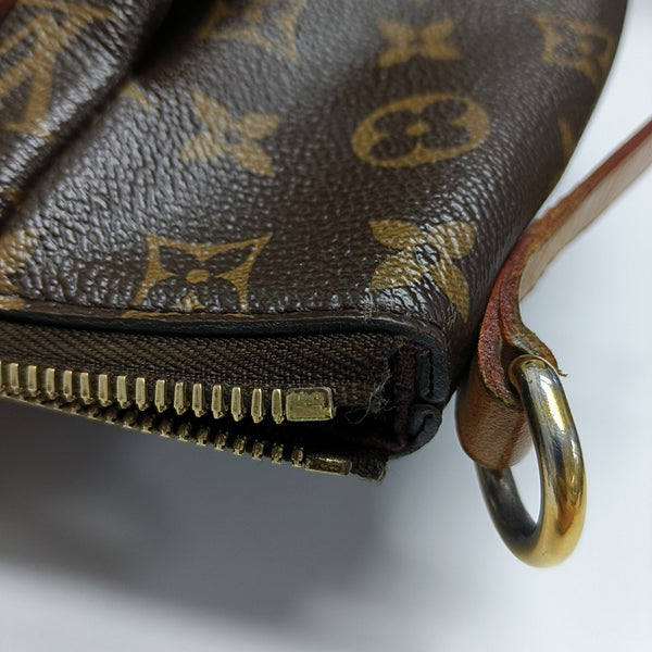 TURENNE Monogram Coated Canvas Brown