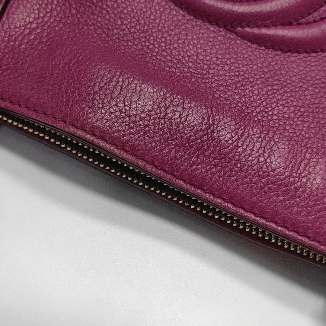 Soho Small Calfskin Red