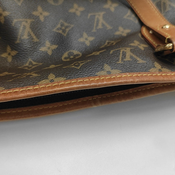 ESTRELA MM Monogram Coated Canvas Brown
