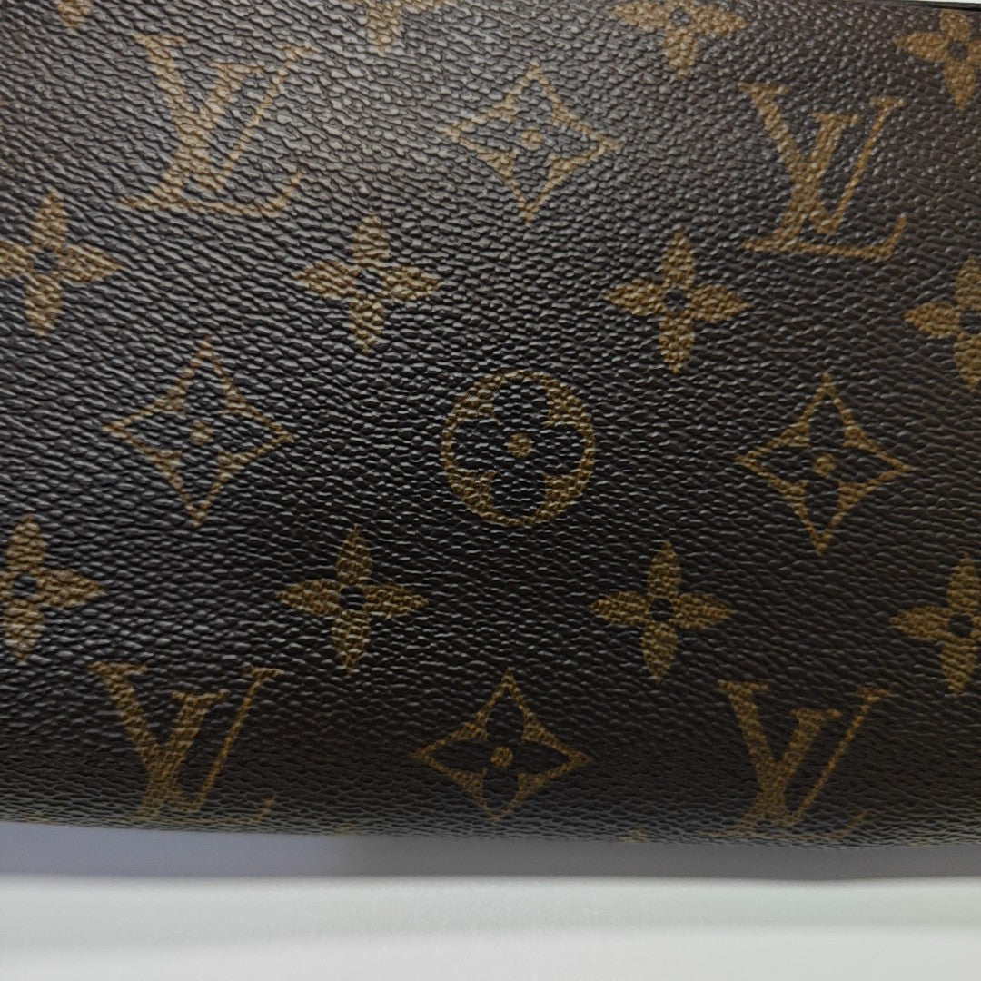 FÉLICIE Monogram Coated Canvas Brown