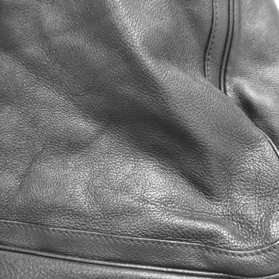 Betulla Large Calfskin Black