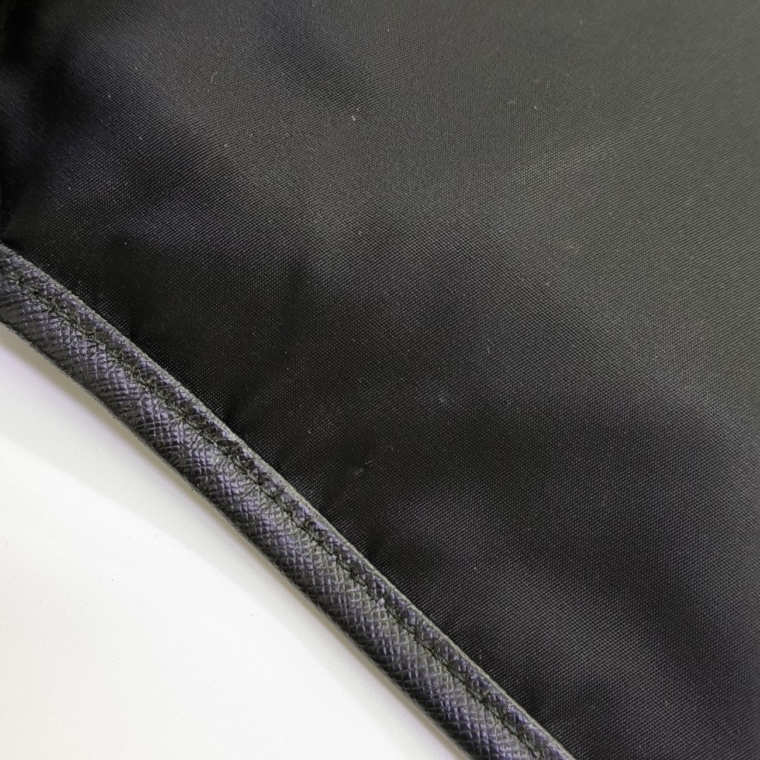 Nylon Shoulder Bag Black