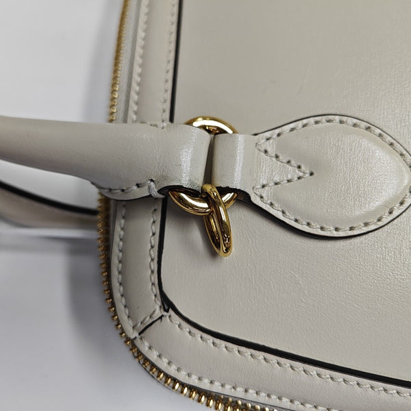 Horsebit 1955 Small Calfskin White