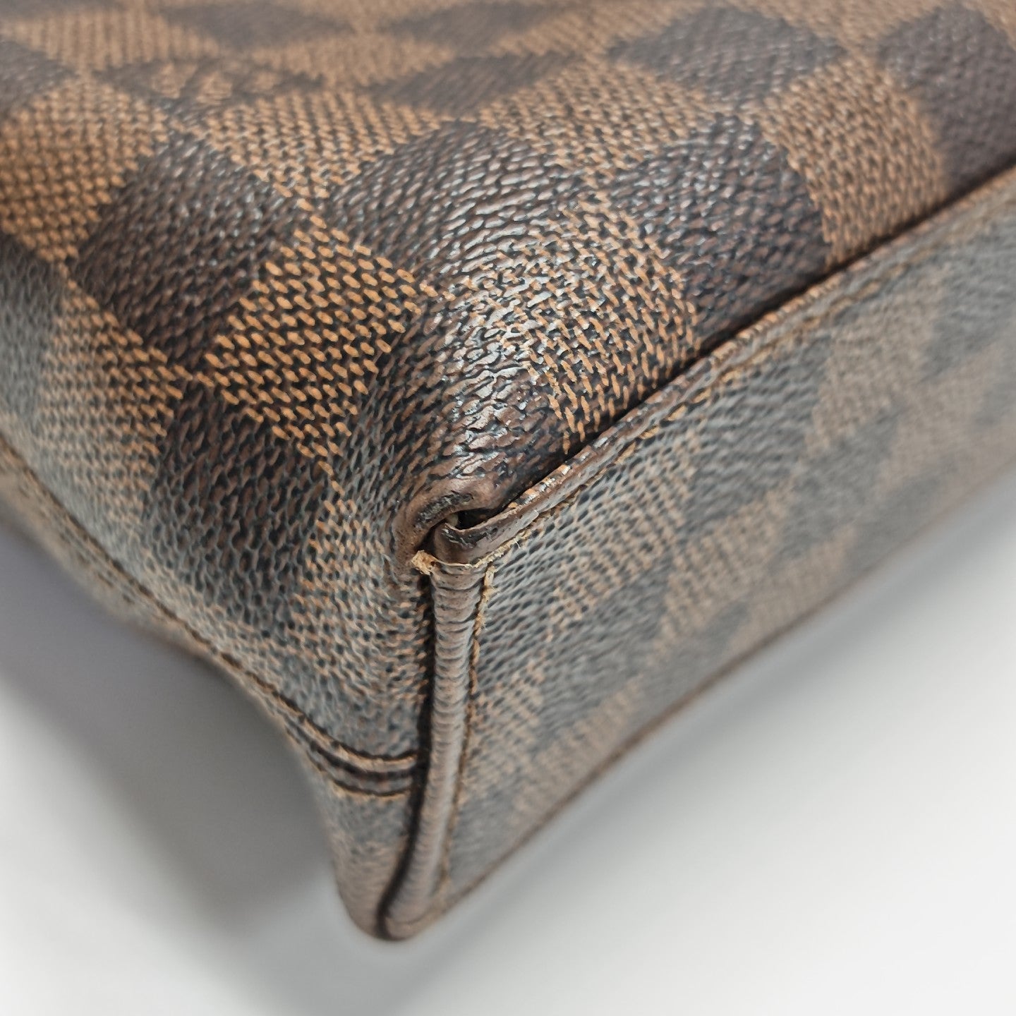 PORTE-DOCUMENTS Damier Ebene Coated Canvas Brown
