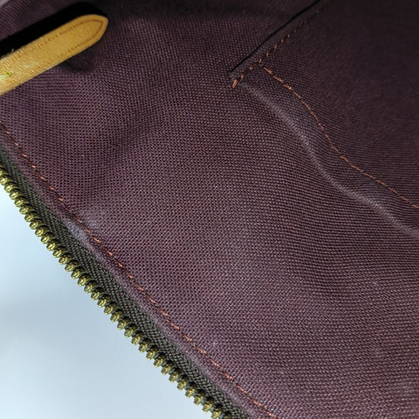 TURENNE GM Monogram Coated Canvas Brown