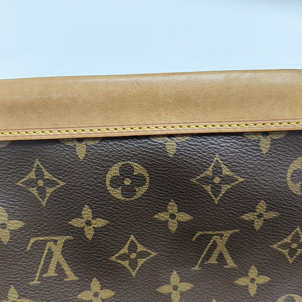 NOÉ BB Monogram Coated Canvas Brown
