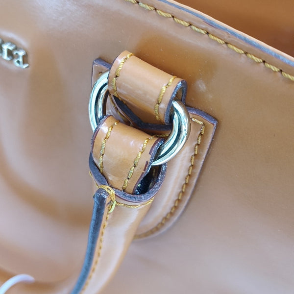 Calfskin Shoulder Bag Orange