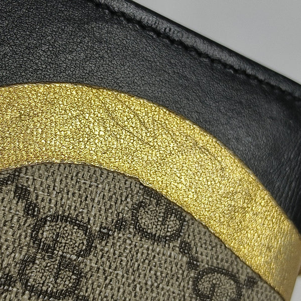 Padlock Small Monogram Coated Canvas Beige