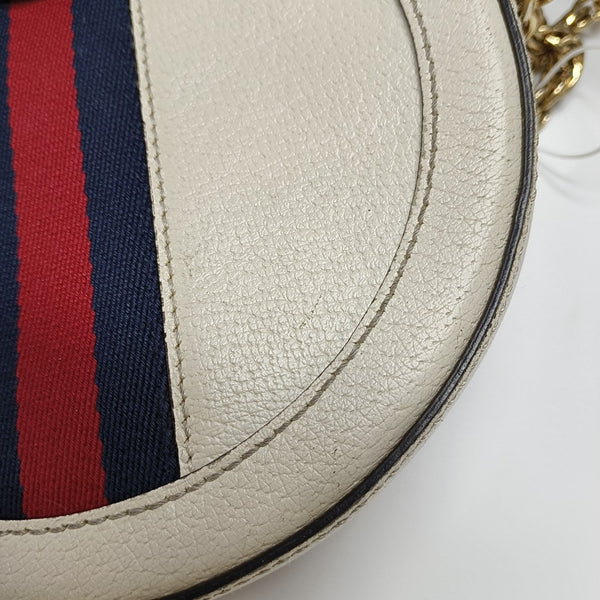 Ophidia Mini Calfskin White