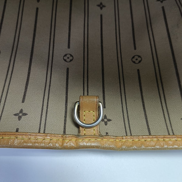 NEVERFULL GM Monogram Coated Canvas Brown