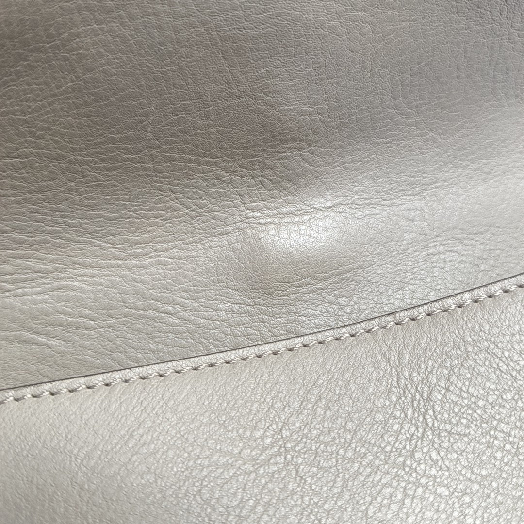 Nile Medium Calfskin Gray