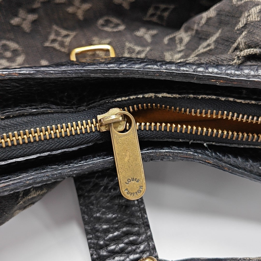SOLAR Monogram Denim Black