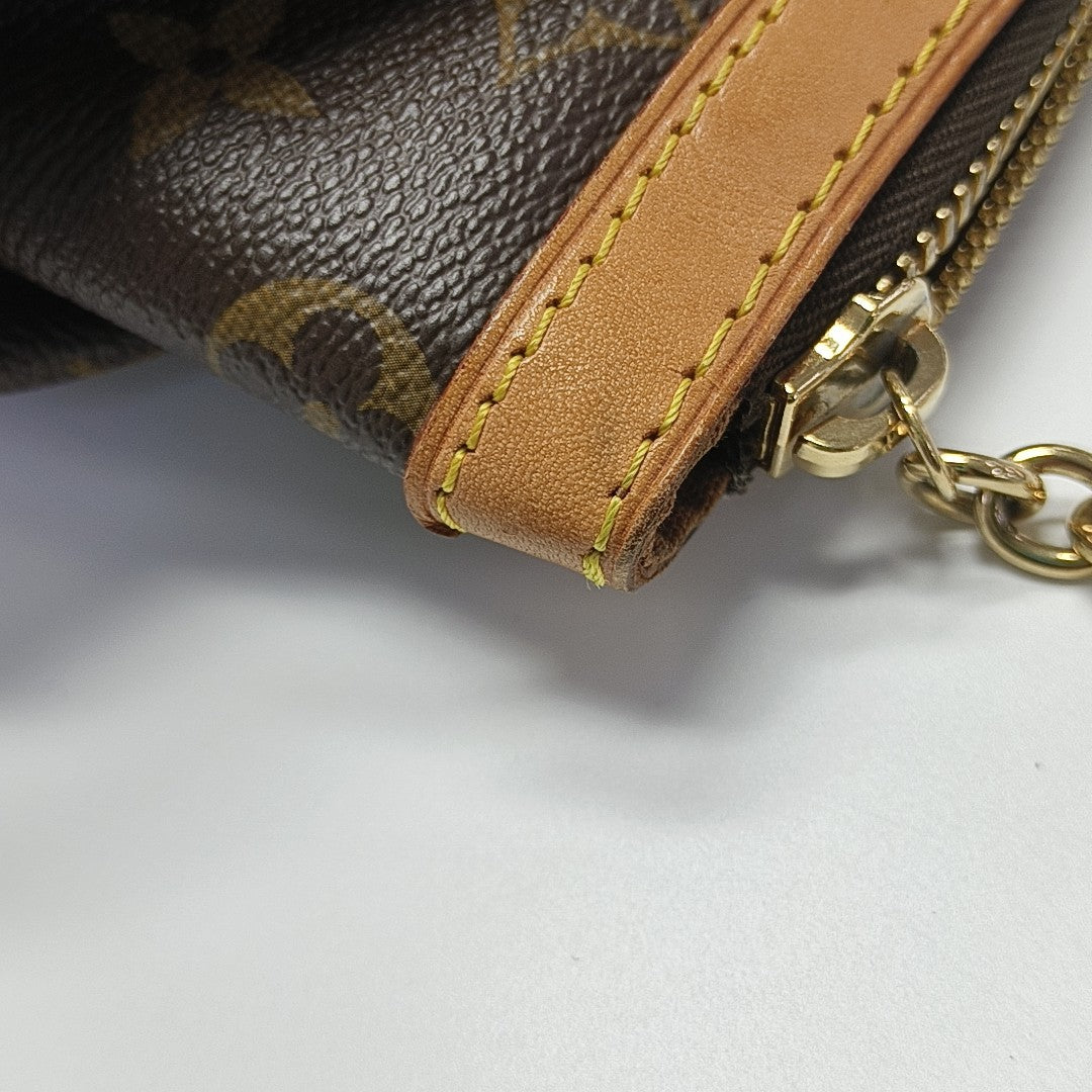 TIVOLI PM Monogram Coated Canvas Brown