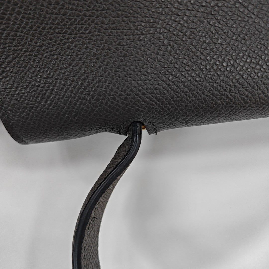 BELT Mini Calfskin Gray