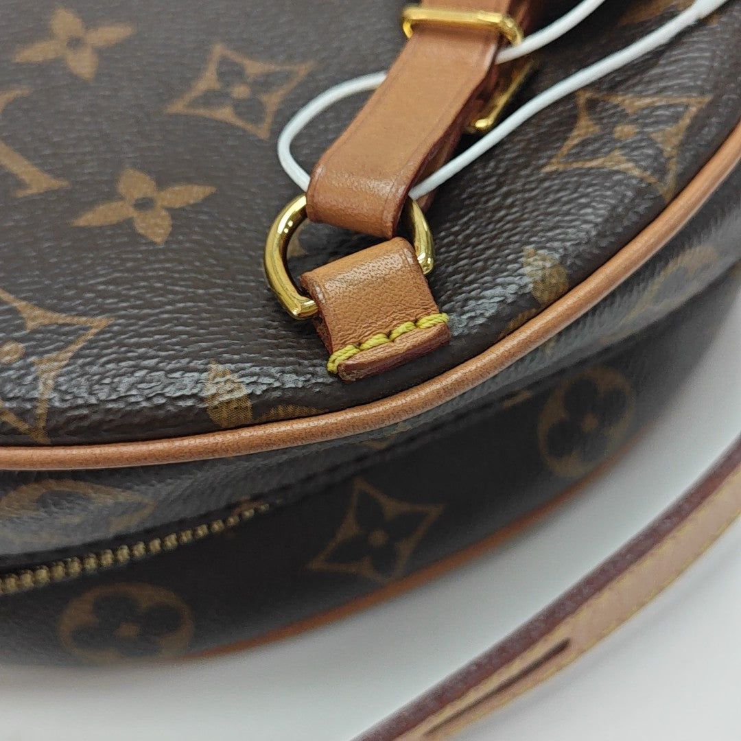 BOITE CHAPEAU MM Monogram Coated Canvas Brown