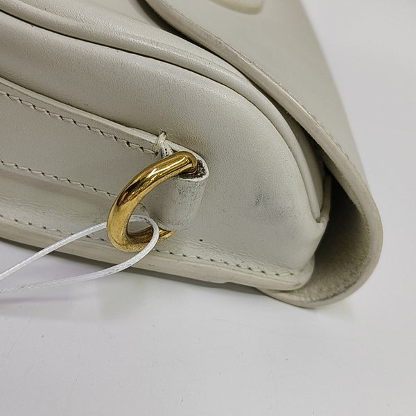 Bobby Medium Calfskin White