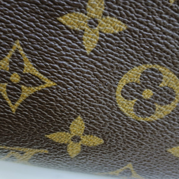 SPEEDY 35 Lona Revestida Monogram Marrón