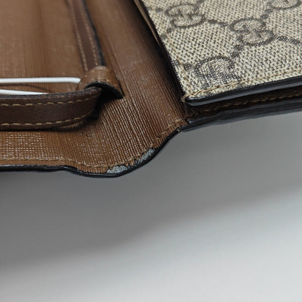 Monogram Coated Canvas Shoulder Bag Beige