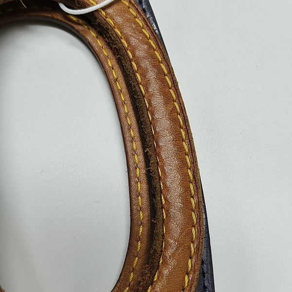 MAPLE DRIVE Monogram Calfskin Purple