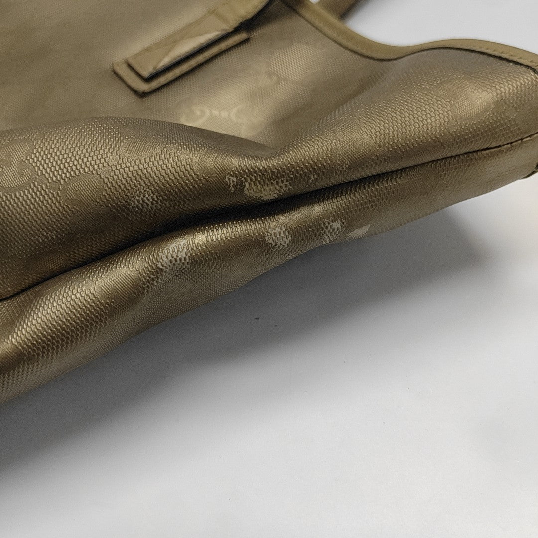 GG Imprime Monogram Coated Canvas Gold