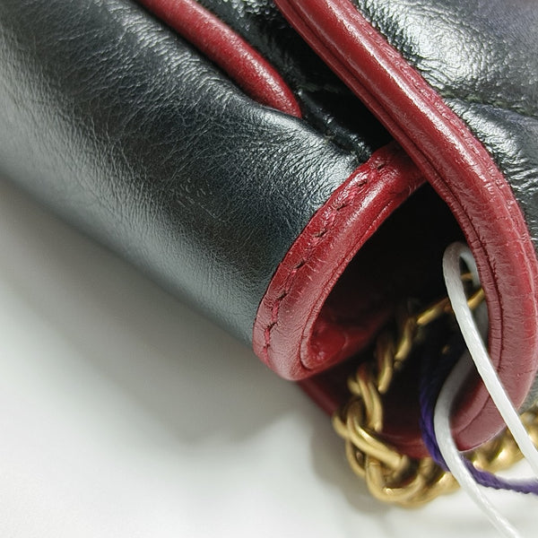 GG Marmont Super Mini Quilted Calfskin Black