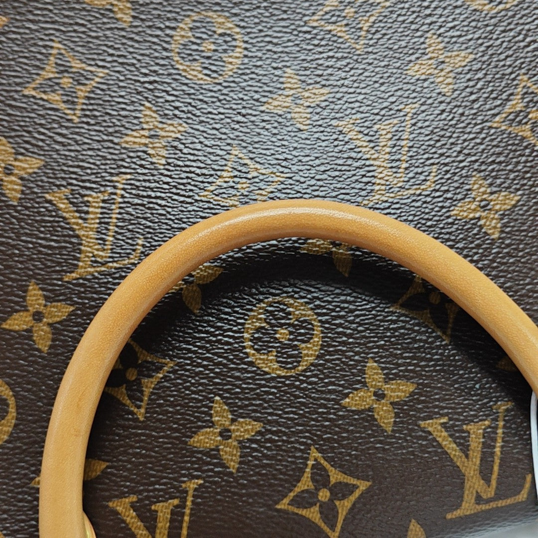 MARIGNAN Monogram Coated Canvas Brown