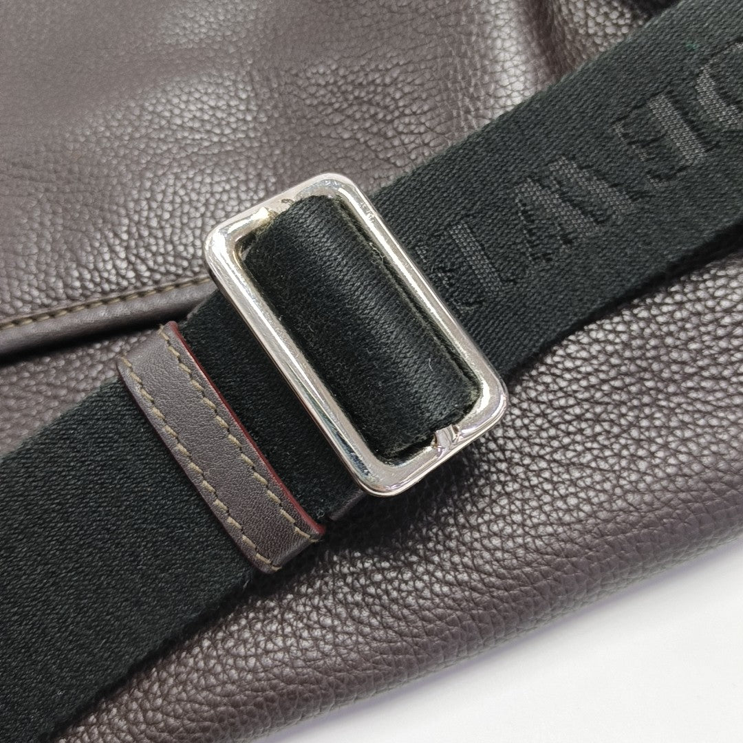 Calfskin Shoulder Bag Brown