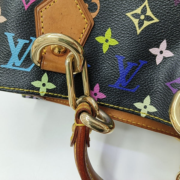 LV × TM AUDRA Monogram Coated Canvas Black
