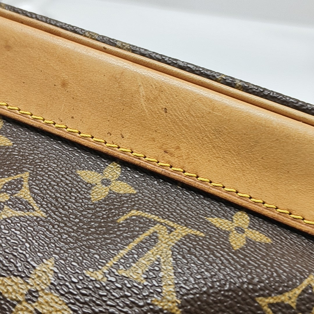 CRUISER 40 Monogram Coated Canvas Brown