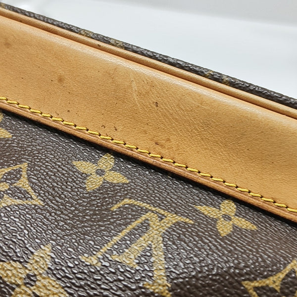 CRUISER 40 Monogram Coated Canvas Brown