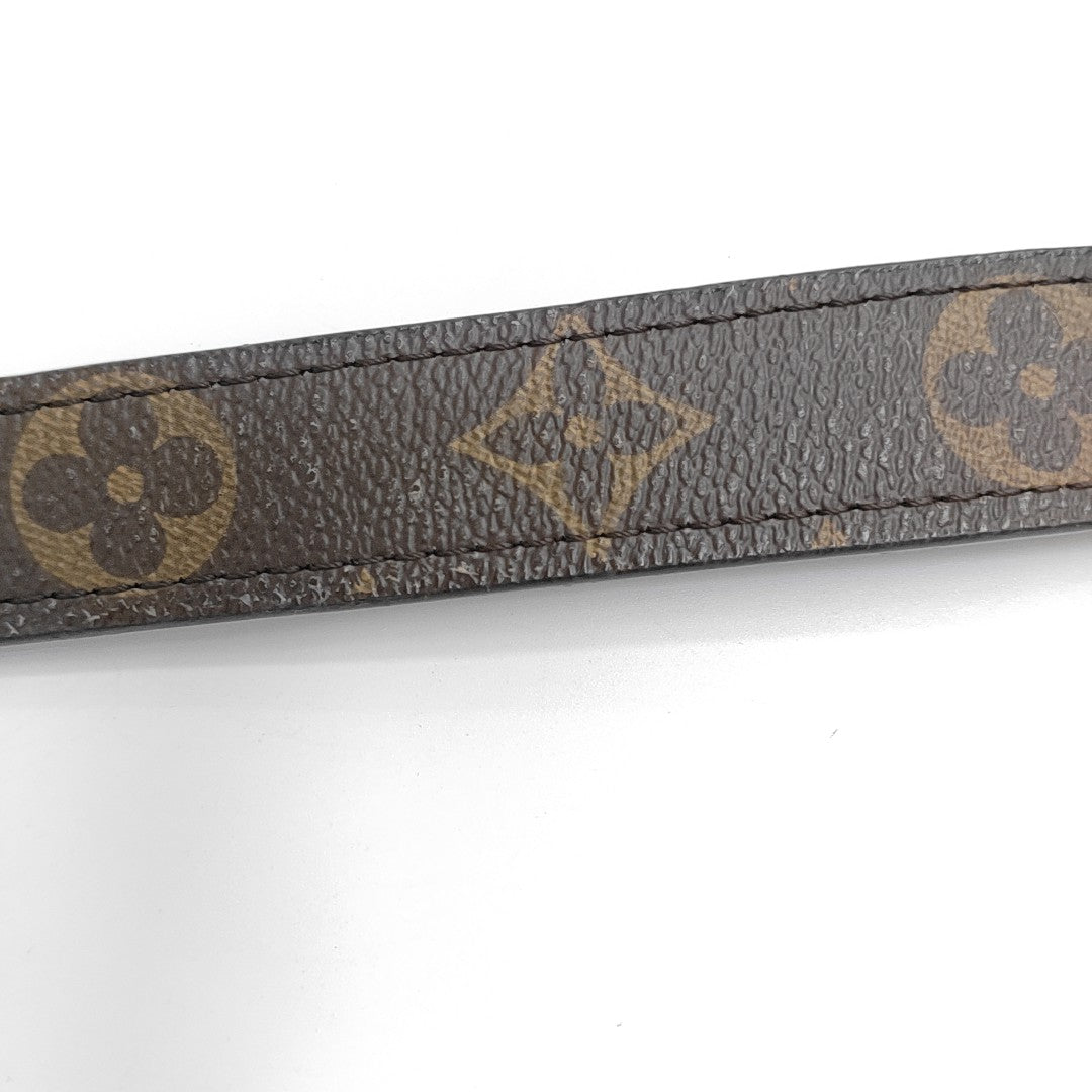 MONTAIGNE Monogram Coated Canvas Brown