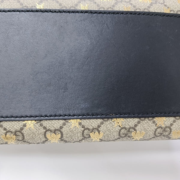 Padlock Medium Monogram Coated Canvas Brown