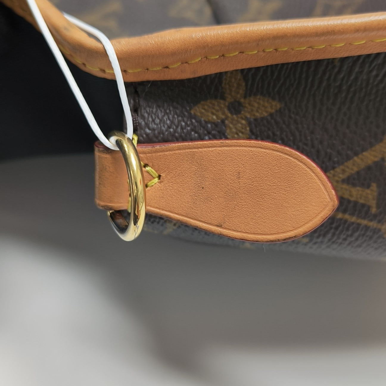 DIANE Monogram Coated Canvas Brown