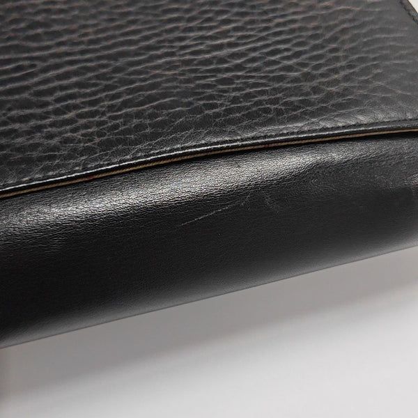 Calfskin Shoulder Bag Black
