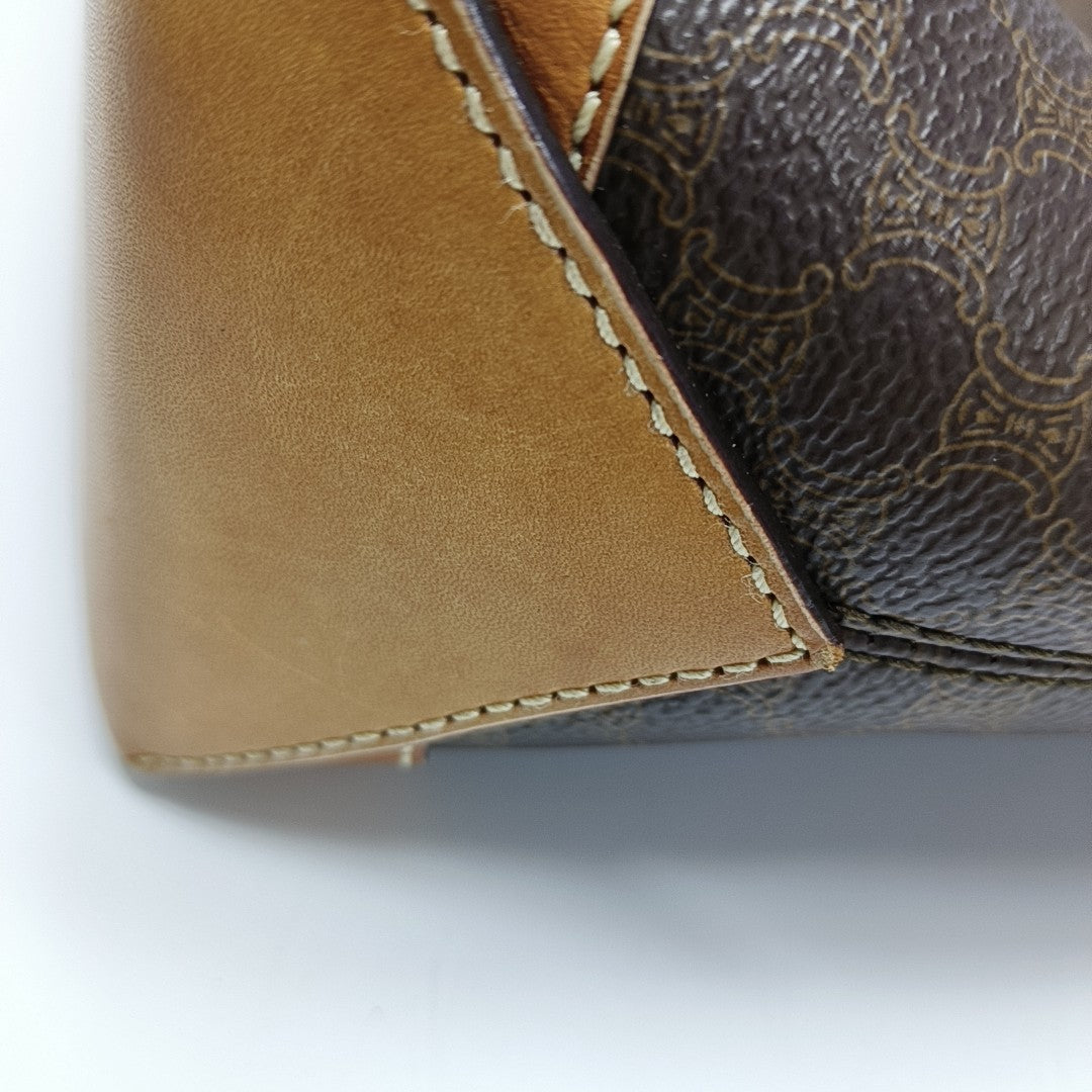 MACADAM TOTE Coated Canvas Brown